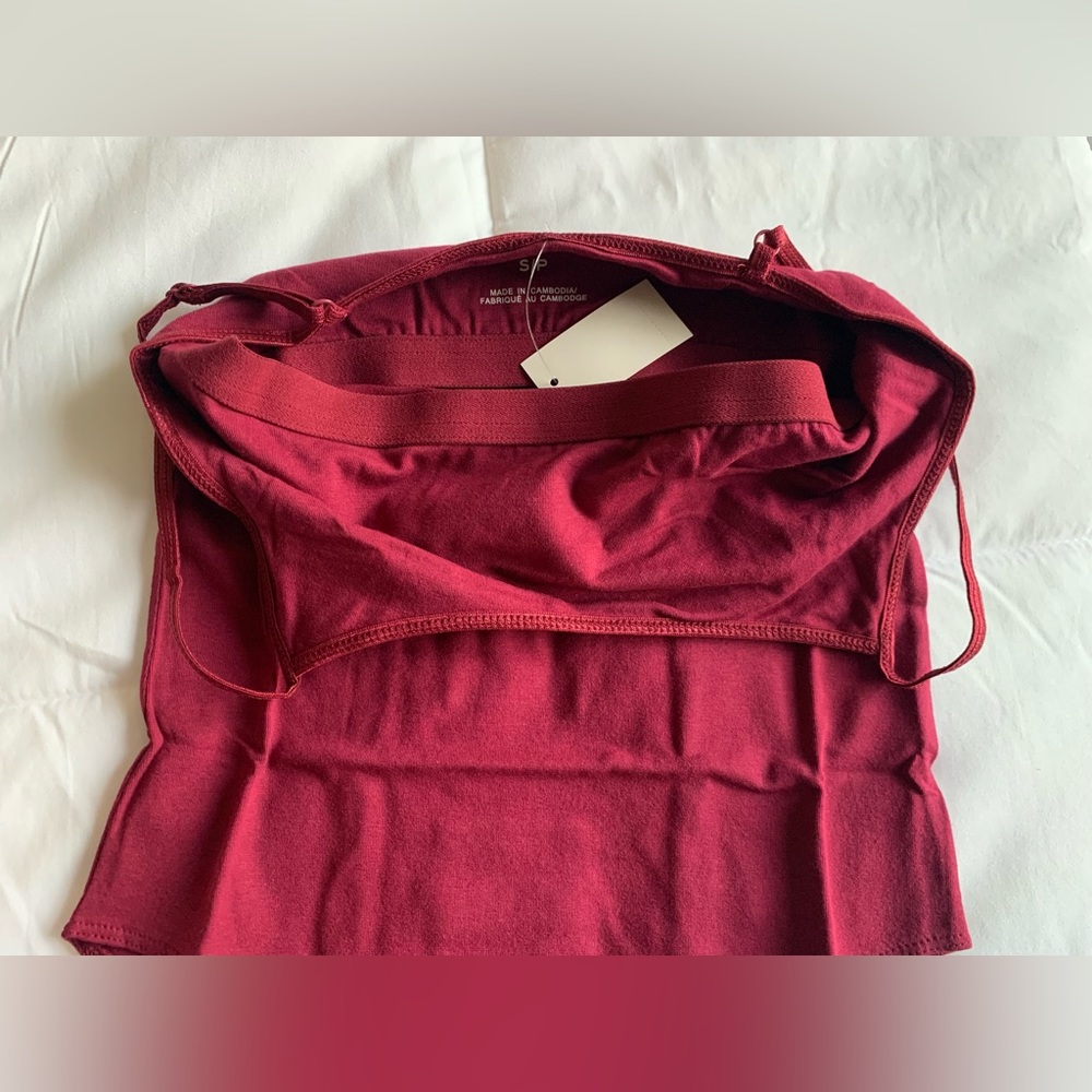 Red Cami Bodysuit - Picture 4 of 4